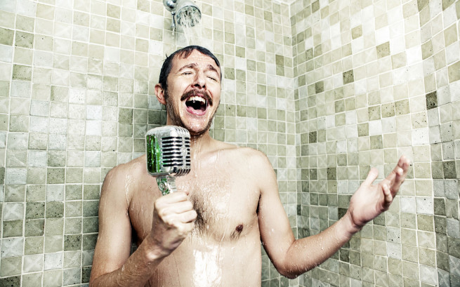 Man-singing-in-shower-DR. MARTHA CASTRO NORIEGA, MD