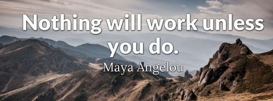You do it in total inspiration