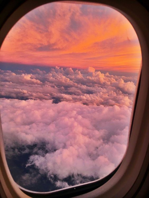 sunset flying airplane travel clouds dra martha castro noriega mexico tijuana